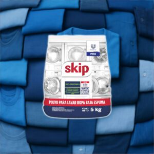 40 Skip Polvo Baja Espuma 5Kg (10 Bolsones Cerrados)