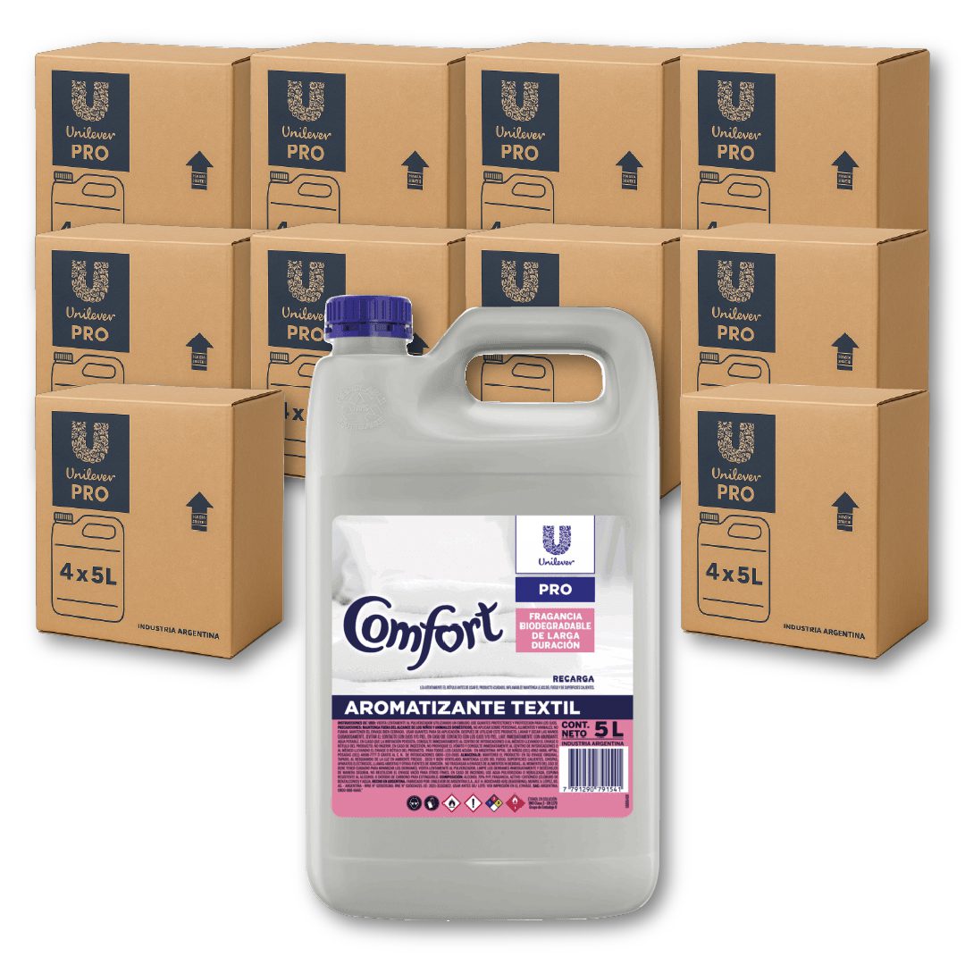 40 COMFORT aromatizante textil 5l (10 Cajas Cerradas)