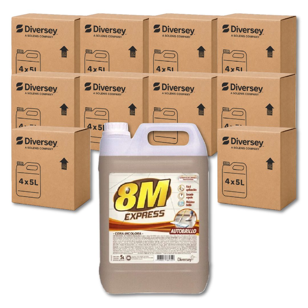40 8M Express Autobrillo Incolora 5L (10 Cajas Cerradas)