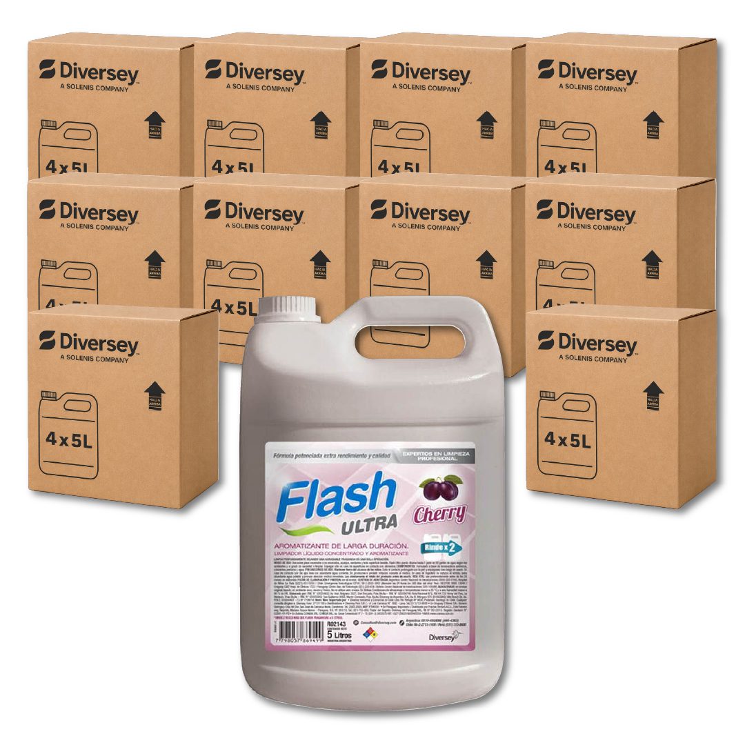 40 FLASH ULTRA cherry 5l (10 Cajas Cerradas)