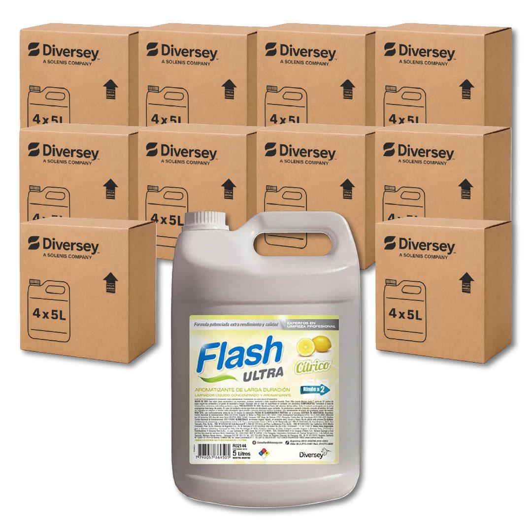 40 FLASH ULTRA citrico 5l (10 Cajas Cerradas)