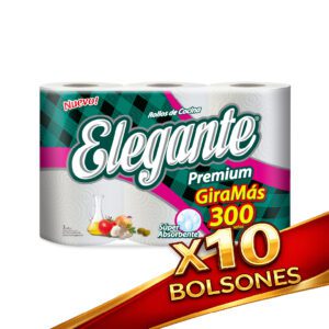 10 Bolsón Elegante 3X100 Paños 5Paq (10 Bolsones Cerrados)