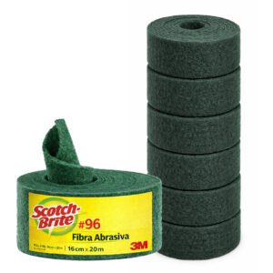 6 Rollo Abrasiva 3M N°96 20M (Bulto Cerrado)