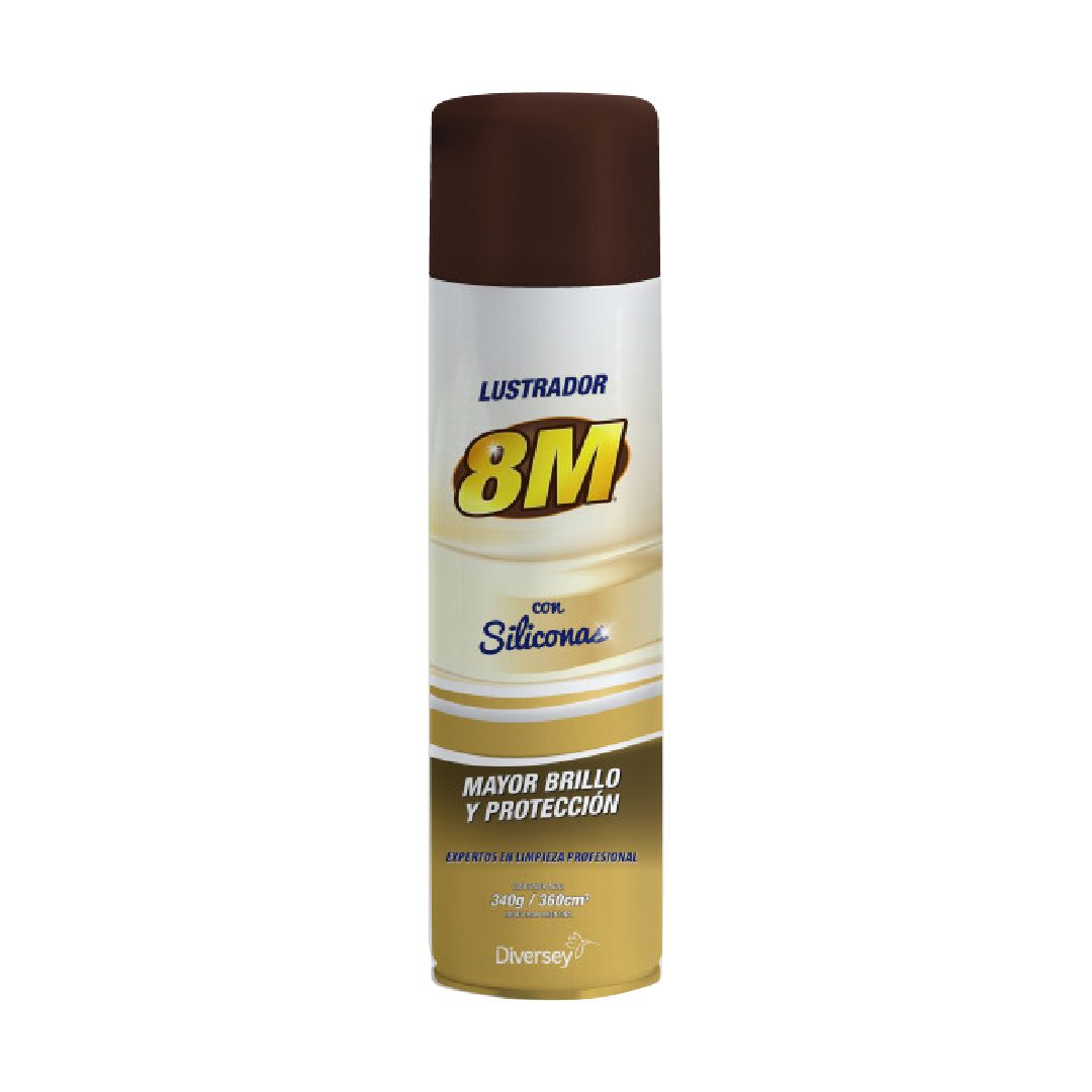 8M Lustrador Siliconas 360Ml