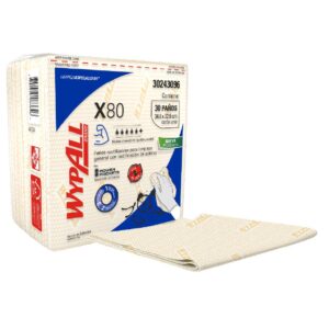 Wypall X80 Amarillos Doblados 30P