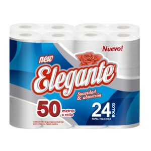Papel Higiénico Elegante 24X50M