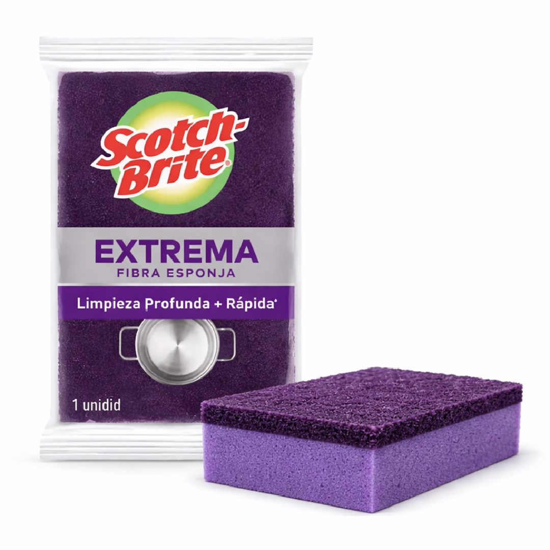 60 Esponja SCOTCH BRITE extrema violeta (Caja Cerrada) - Imagen 2