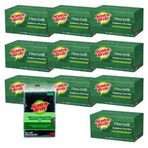 600 Fibra SCOTCH BRITE grill 12x9x2cm (10 Cajas Cerradas)