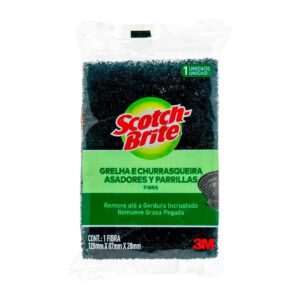 Fibra Para Grill / Parrillera Scotch Brite