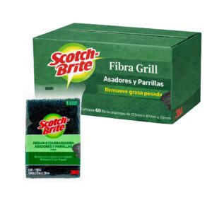 60 Fibra SCOTCH BRITE grill 12x9x2cm (Caja Cerrada)