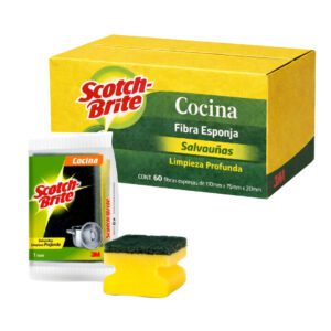 60 Esponja SCOTCH BRITE salvauñas (Caja Cerrada)