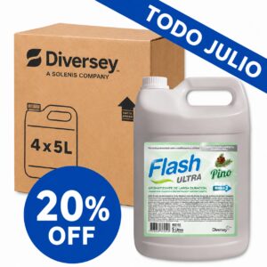 20%OFF Flash Ultra Pino 5l (Caja Cerrada)