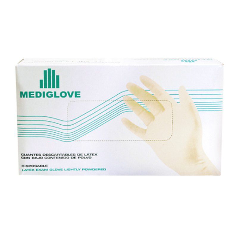 Guante Extra Grande Latex - 100 U