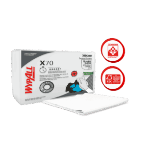 Wypall X70 Blanco 25P Doblados