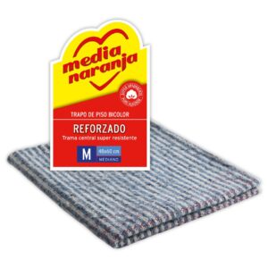 Trapo Piso Bicolor M - Media Naranja
