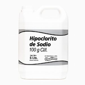 Hipoclorito De Sodio 100G/L 5 L