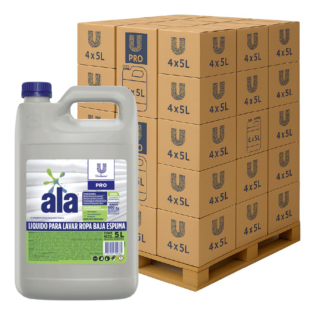 144 Líquido Ropa Profesional 5L (Pallet Completo)