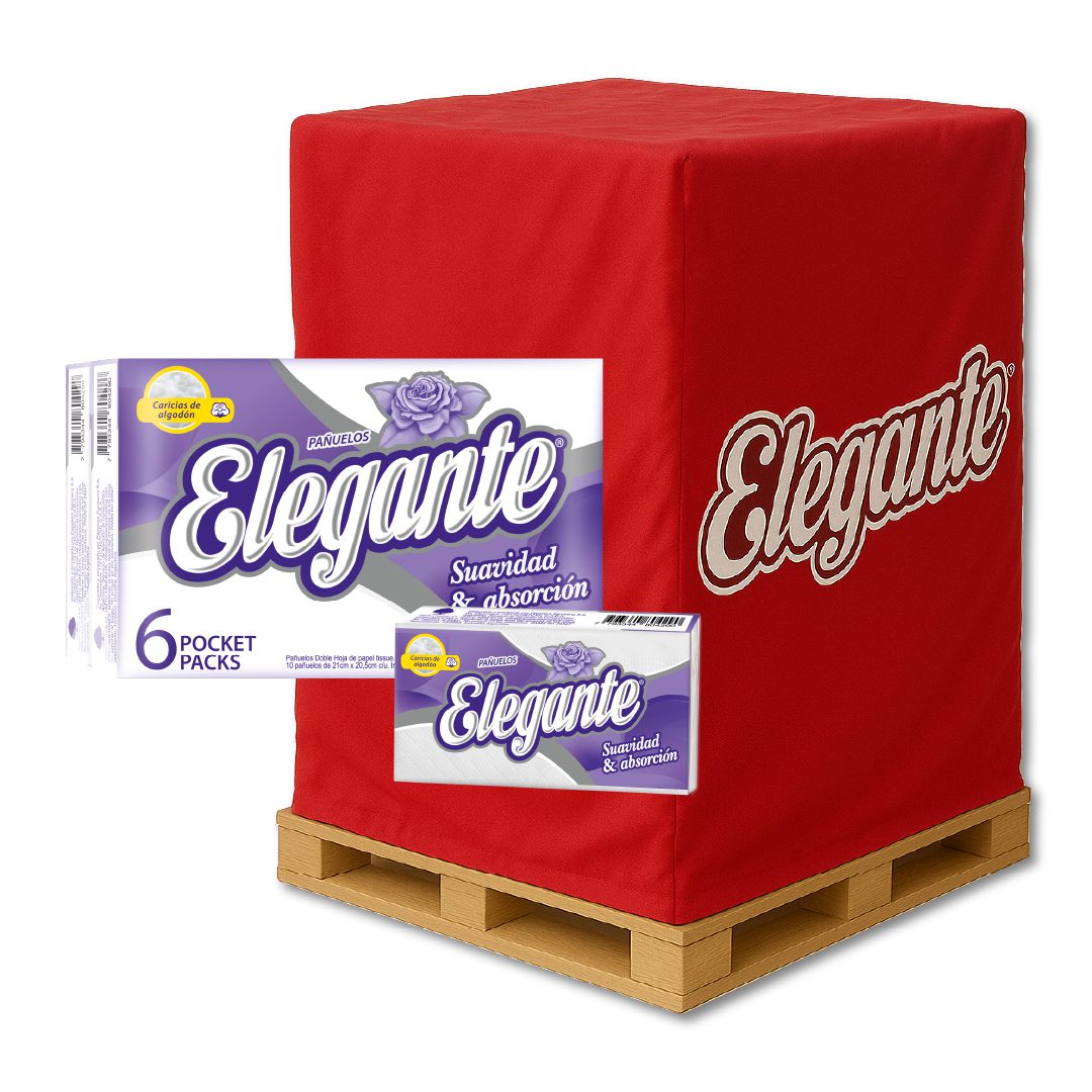 84 Pañuelo Pocket Elegante 6X10Pa 30Paq (981) (Pallet Completo)