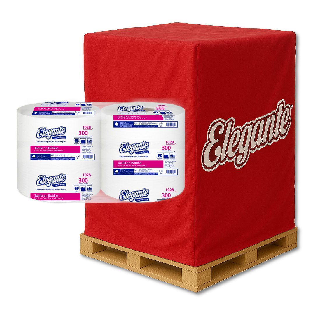 150 Toalla Manos Elegante Simple Hoja 2X300M (Pallet Completo)