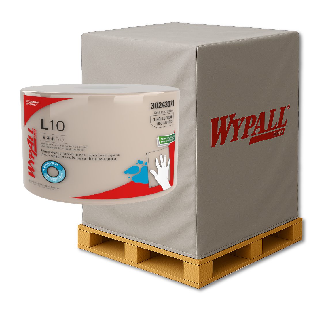 81 Wypall L10 Rollo Jumbo 650M (Pallet Completo)