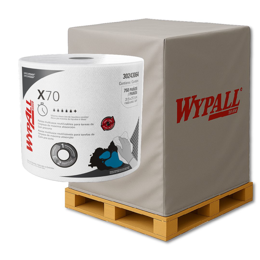 36 Wypall X70 Rollo Jumbo 750P (Pallet Completo)