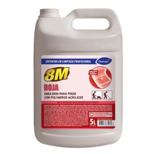 8M Roja Emulsión Acrílica 5L