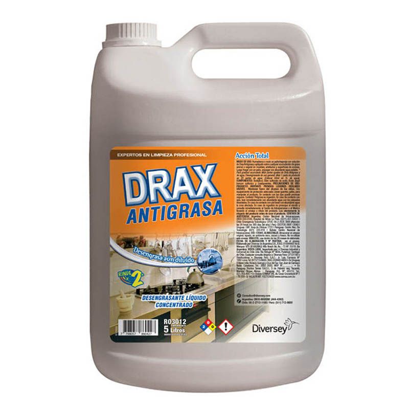 Drax Antigrasa Desengr. Concentrado 5L