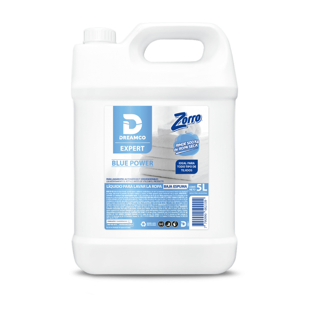 Zorro Blue Power Líquido 5L