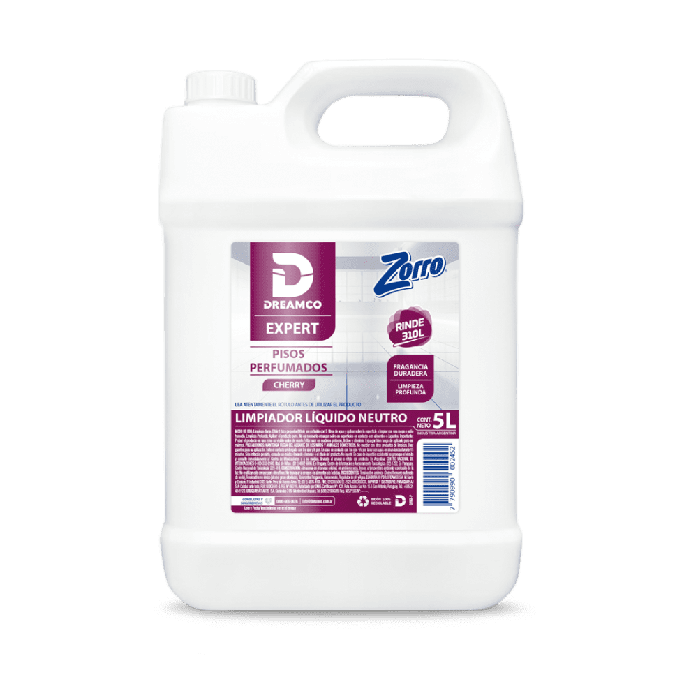 Zorro Cherry Limpiador Neutro 5L