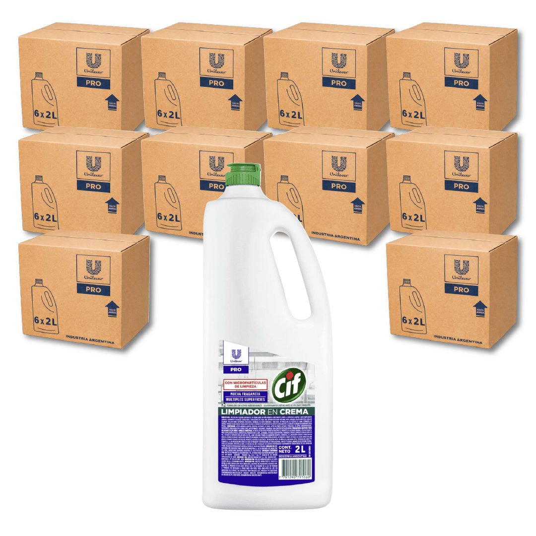 60 CIF cremoso 3kg (10 Cajas Cerradas)