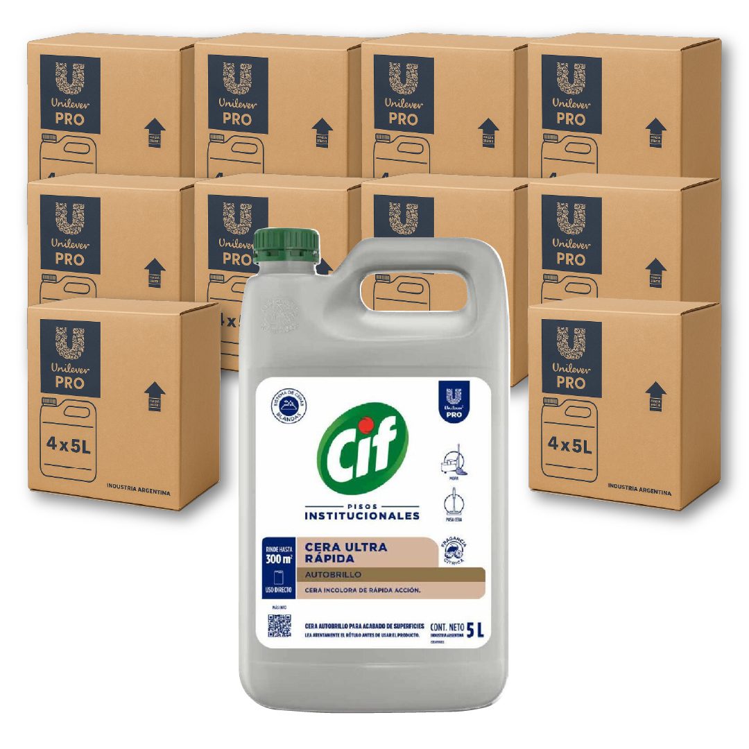 40 CIF cera ultra rápida 5l (10 Cajas Cerradas)