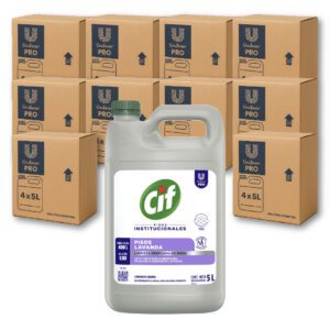 40 CIF pisos lavanda 5l (10 Cajas Cerradas)