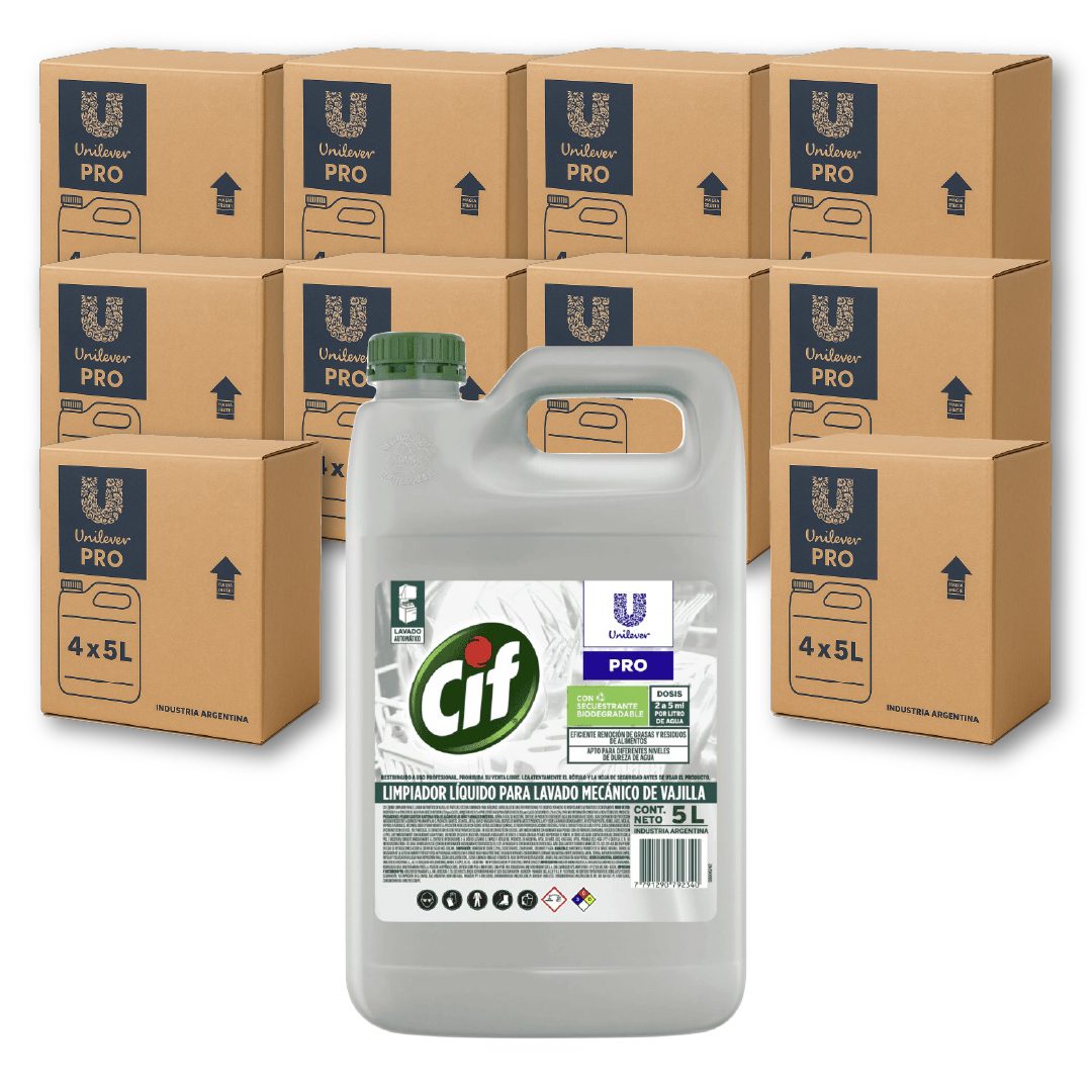 40 CIF lavavajilla mecanico 5l (10 Cajas Cerradas)