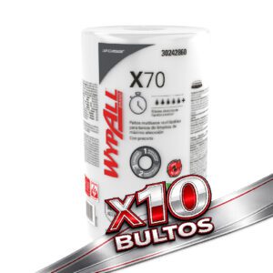 60 Wypall X70 Rollo Blanco 88P (10 Packs Cerrados)