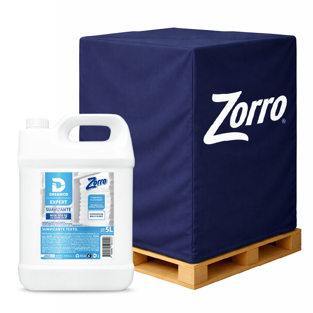 160 Zorro Suavizante Perfumado Ropa 5L (Pallet Completo)