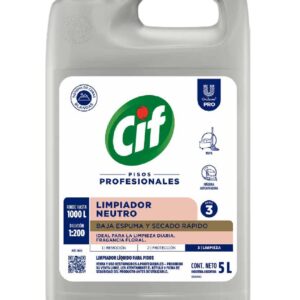 Alternative view of 40 CIF limpiador neutro pisos 5l (10 Cajas Cerradas)