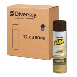 12 8M lustrador aerosol 360ml (Caja Cerrada)