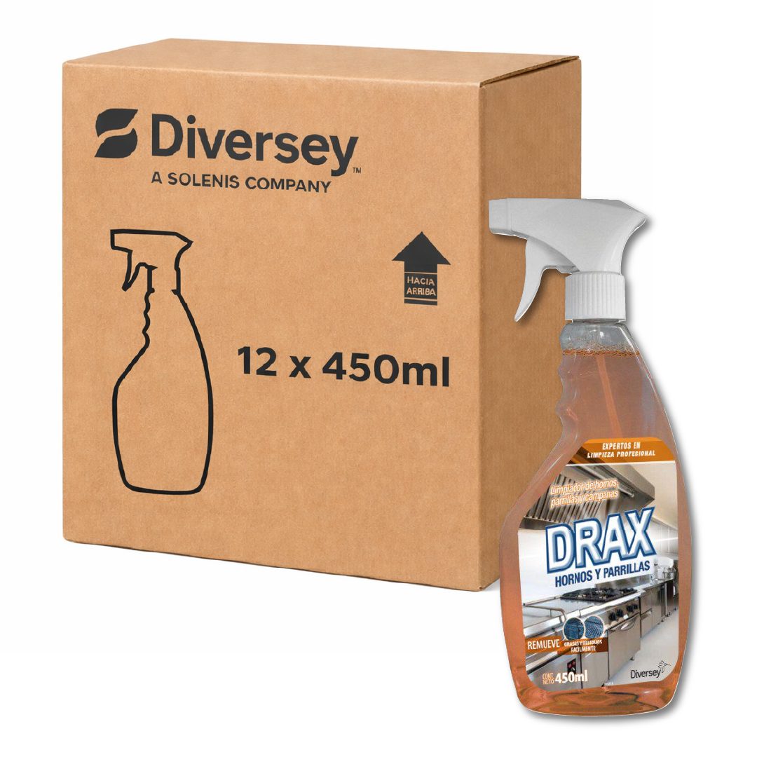 12 DRAX horno y parrilla 450ml (Caja Cerrada)
