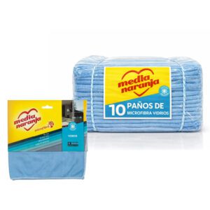 10 Paño Micro Vidrios 40X40 Cm (Bulto Cerrado)
