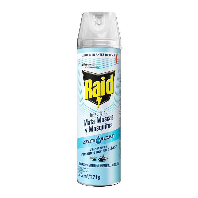 Raid Mata Moscas Y Mosquitos 360 Cc