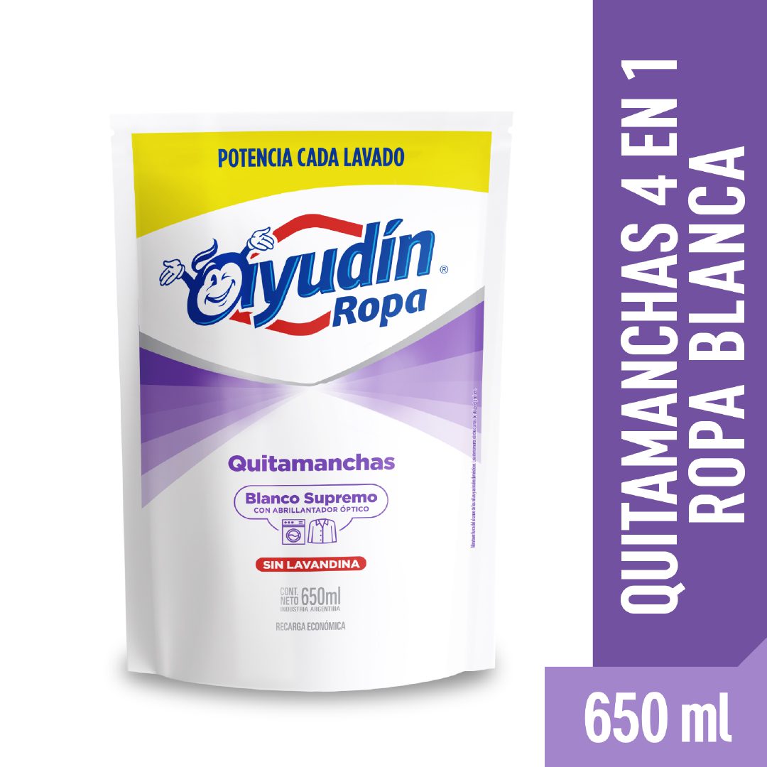 Ayudín Ropa Blanco Supremo 650Ml
