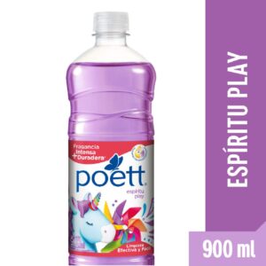 Poett Desinf. Espiritu Play 900Ml