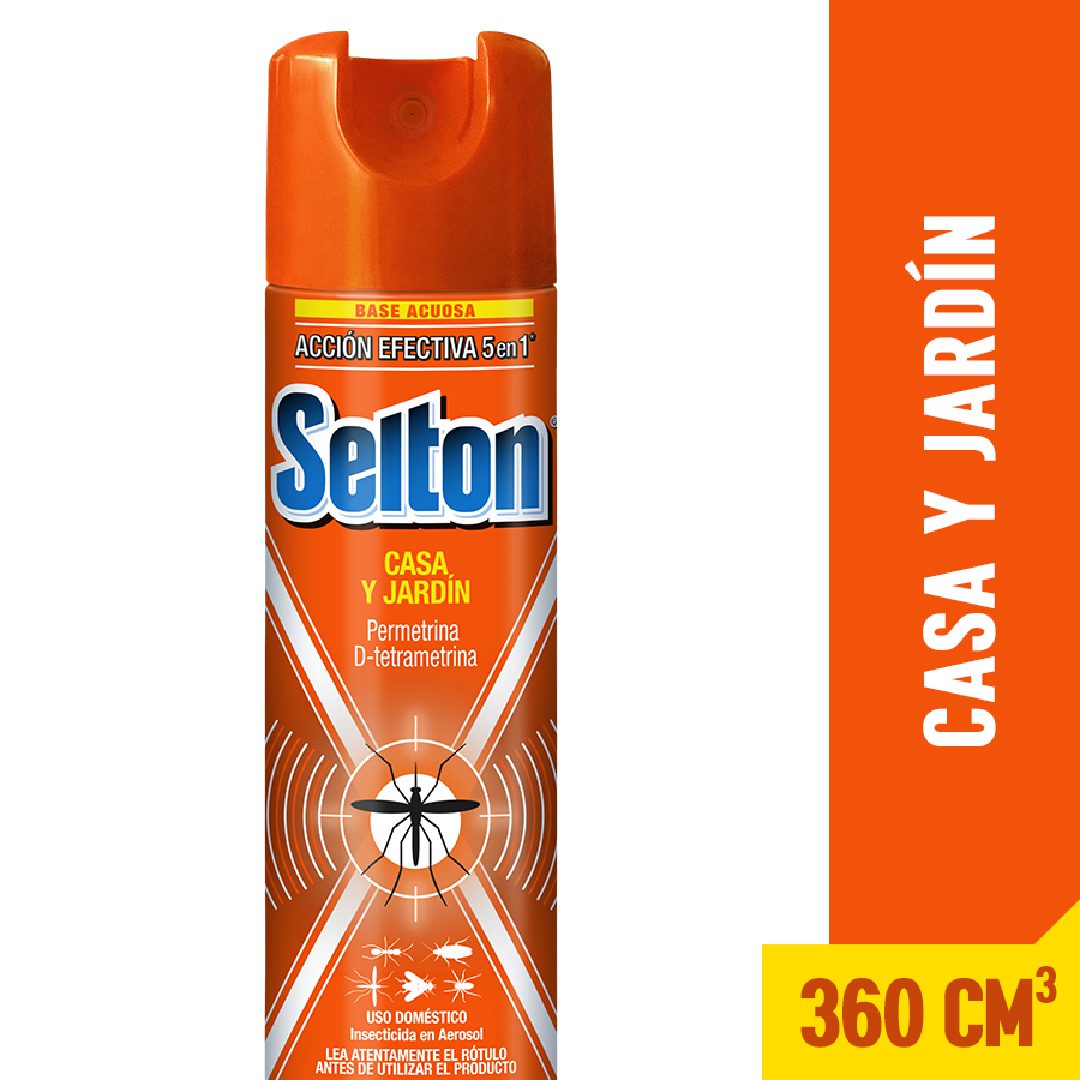 Selton Naranja Casa Y Jardín Acción Efectiva 360Cc