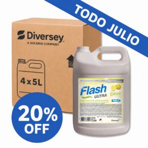 20%off Flash Ultra Cítrico 5l
