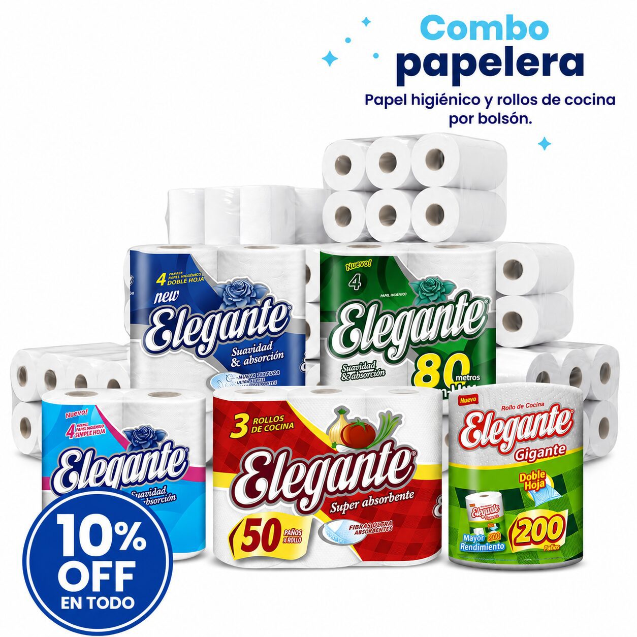 Combo Papelera 10%OFF