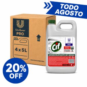20%off Caja de Cif Desincrustante 5l